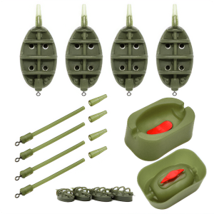 Zestaw koszy zanętowych METHOD FEEDER Sahido BAIT BASKET BASIC MF 4+1