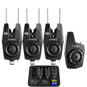 Zestaw sygnalizatorów brań z centralką Sahido SIGNAL CORE PRO 3+1